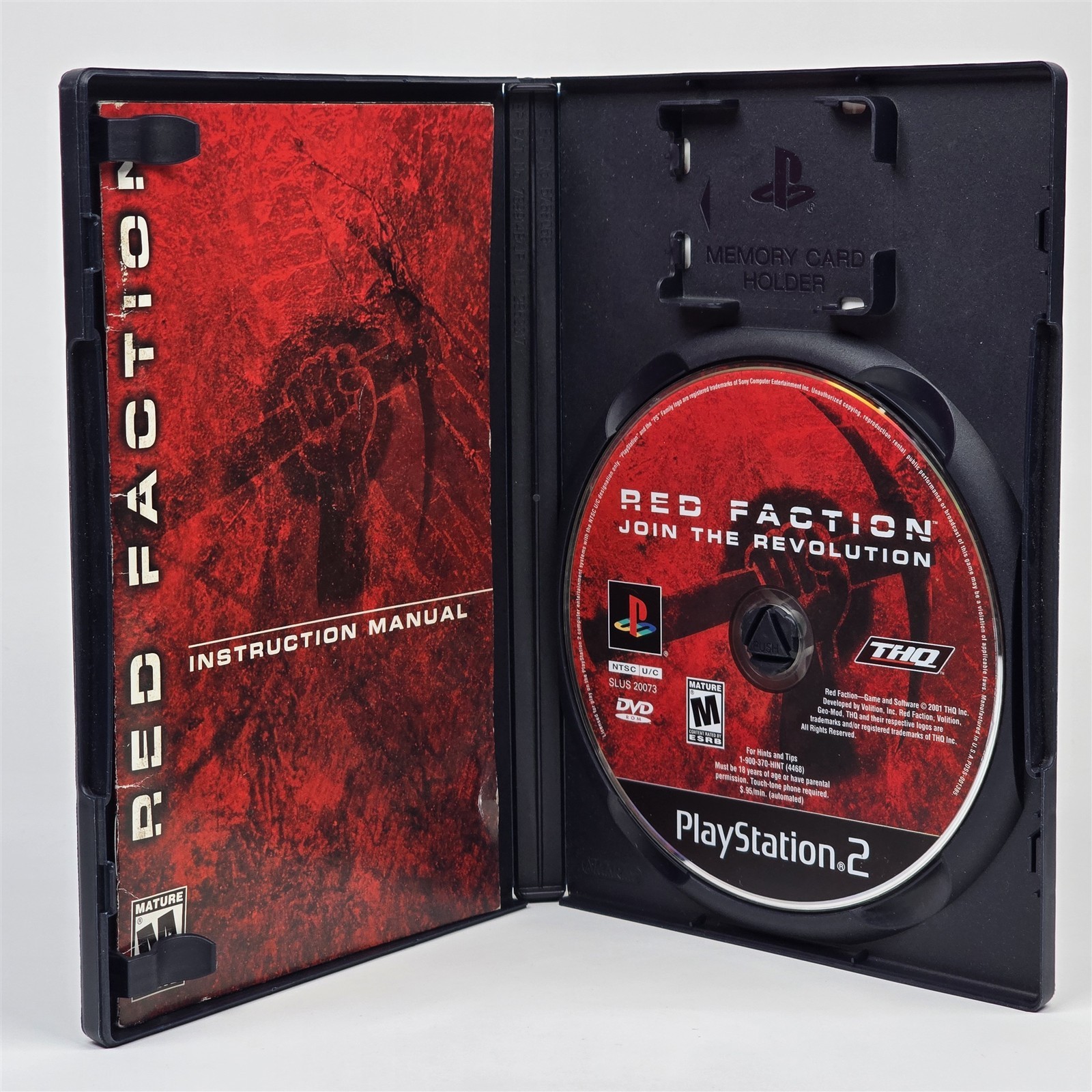 Red Faction (PlayStation 2 PS2) Black Label CIB COMPLETE