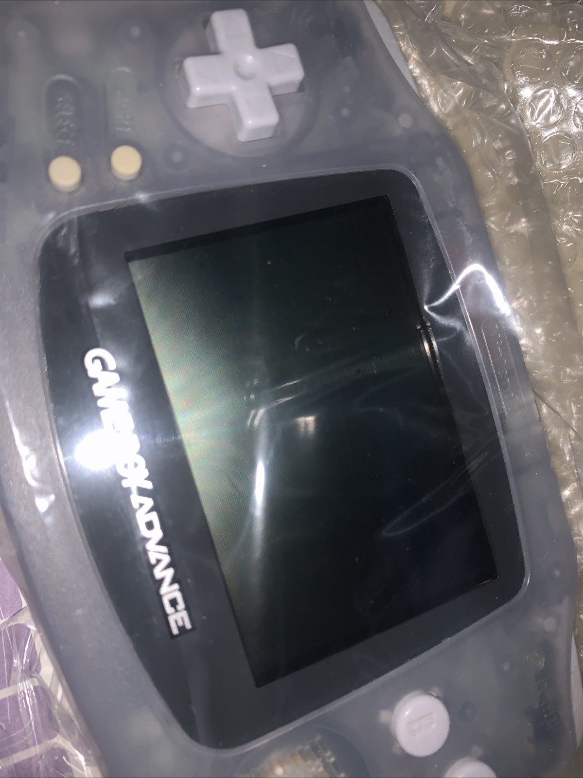 Nintendo Game Boy Advance GBA – CIB GREAT – Japan Clear Purple