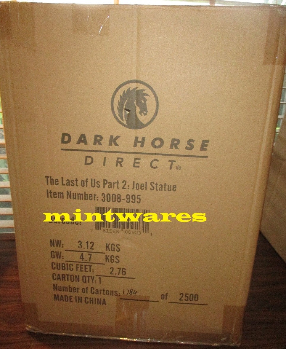 Dark Horse Direct The Last of Us Part 2 Joel Statue 1784 of 2500 TLOU P2 NEW