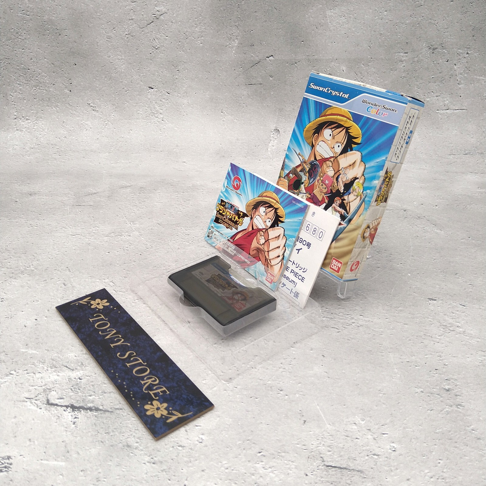 Bandai 2002 One Piece Grand Battle Swan Colosseum WonderSwan Color Retro Game