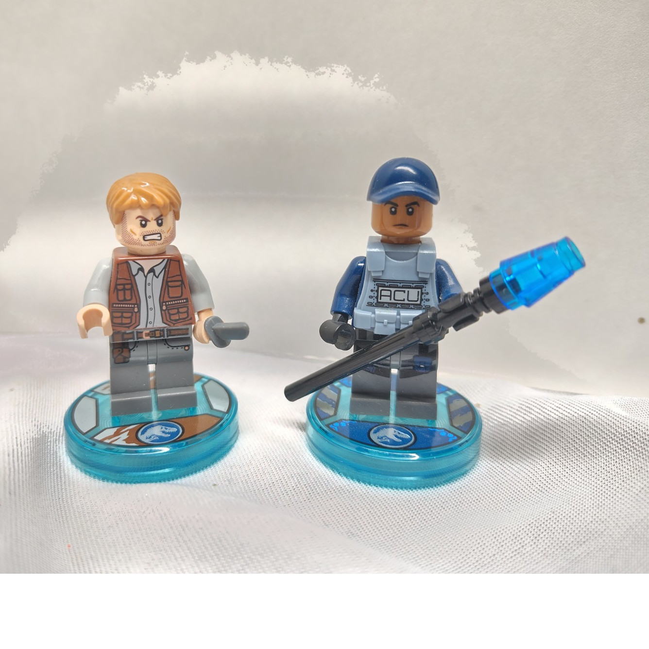 LEGO Dimensions Jurassic World ACU Trooper Figure Pack Interchangeable Parts