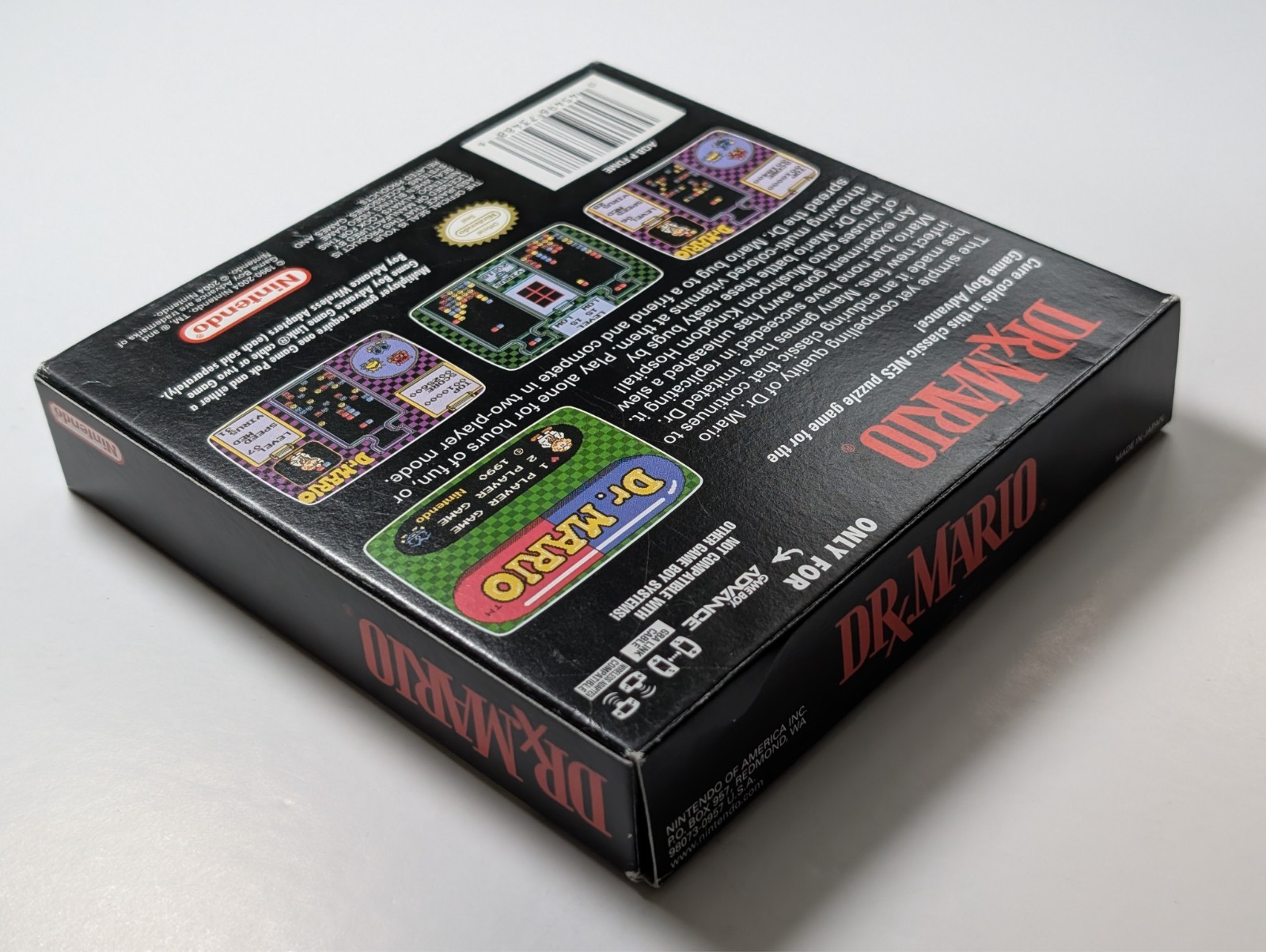 Dr Mario Classic NES Series Game Boy Advance in box authentic