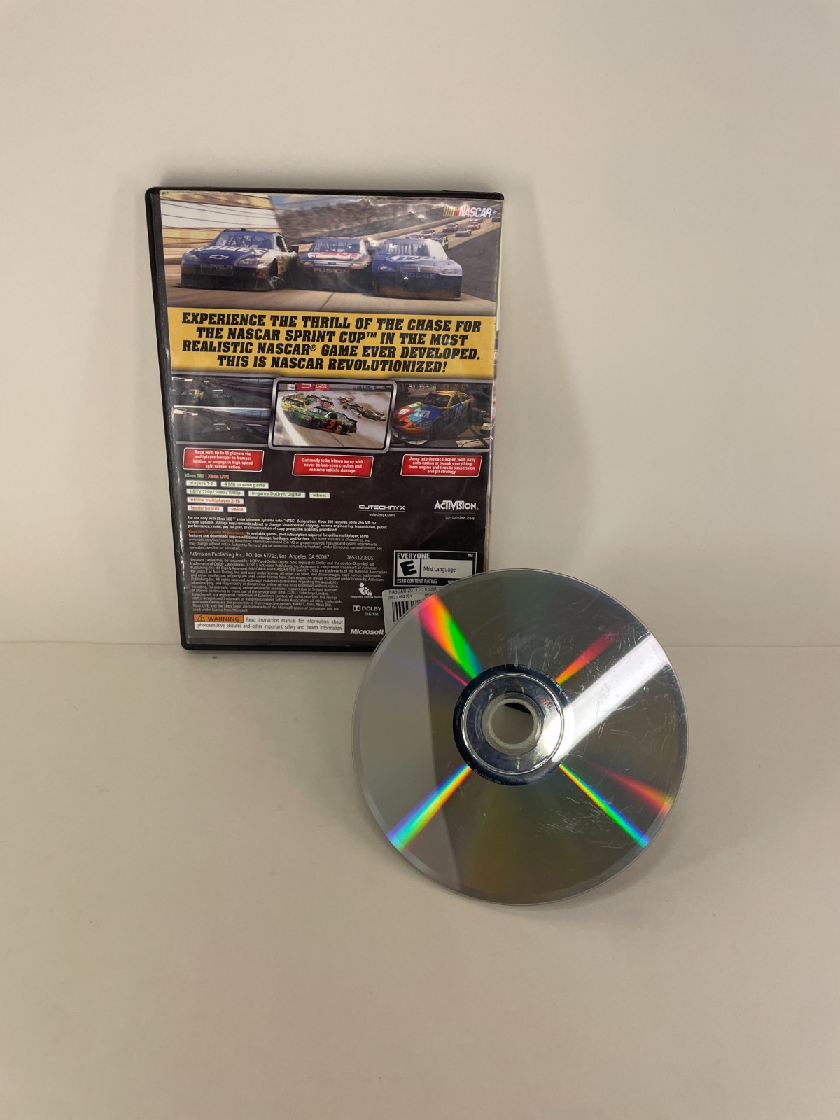 Nascar 2011: The Game – Microsoft Xbox 360 Used