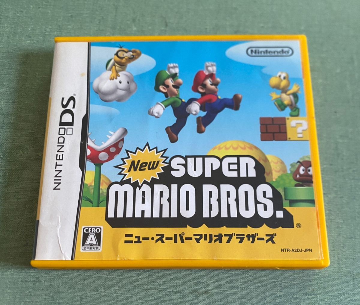 New Super Mario Bros. Nintendo DS Japan Import 2006 – US Seller – Ships Free