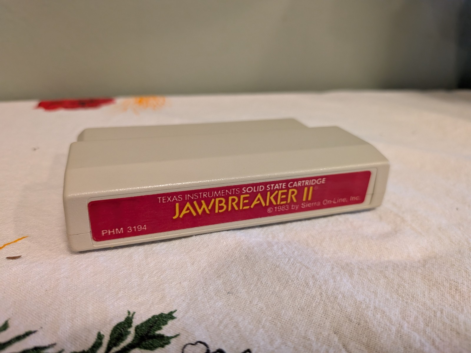 TI-99/4a Jawbreaker II Solid State Cartridge ONLY
