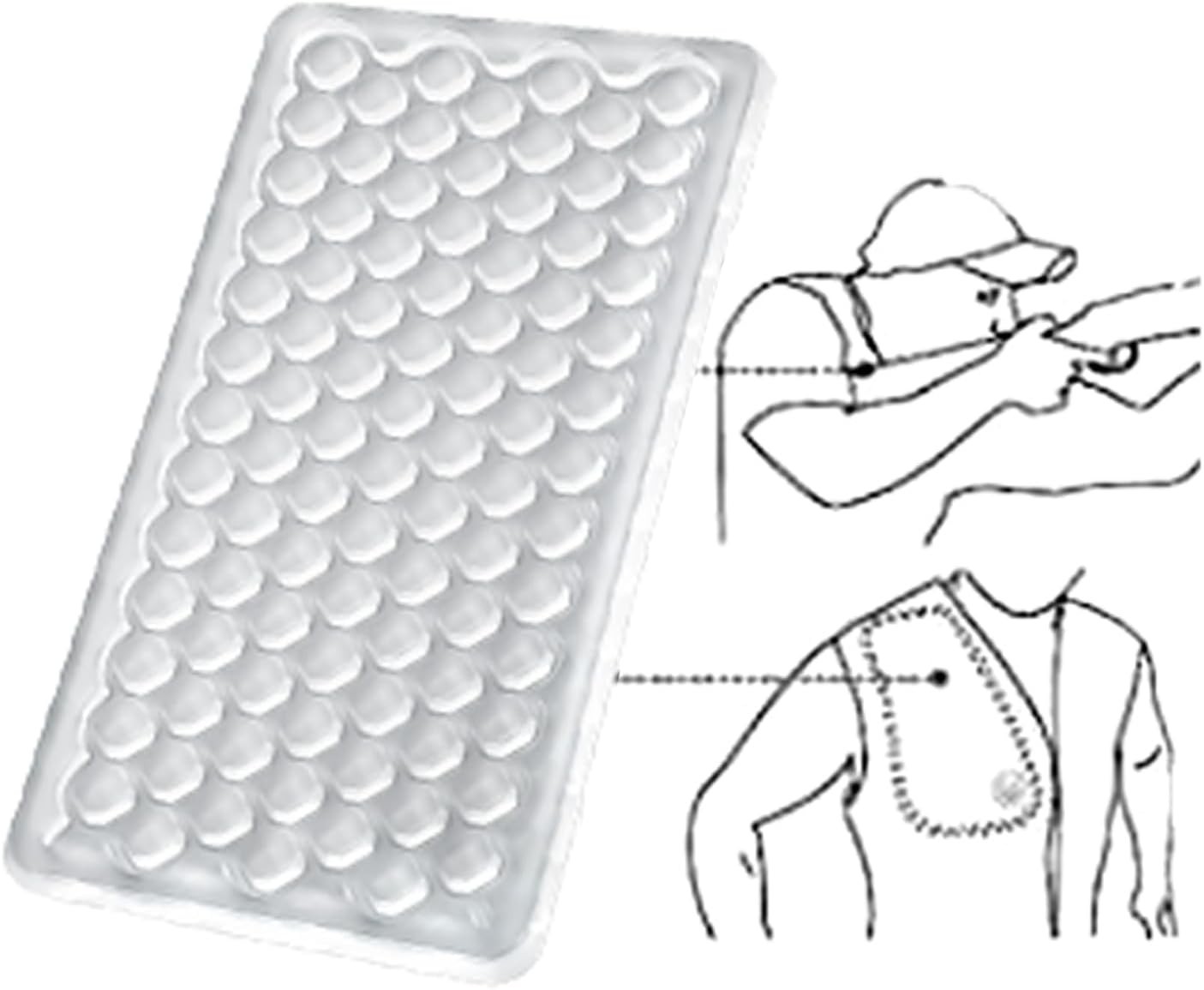 Universal G3 Recoil Pad for Vests & Shirts – Comfort-Enhancing Shooting Gear