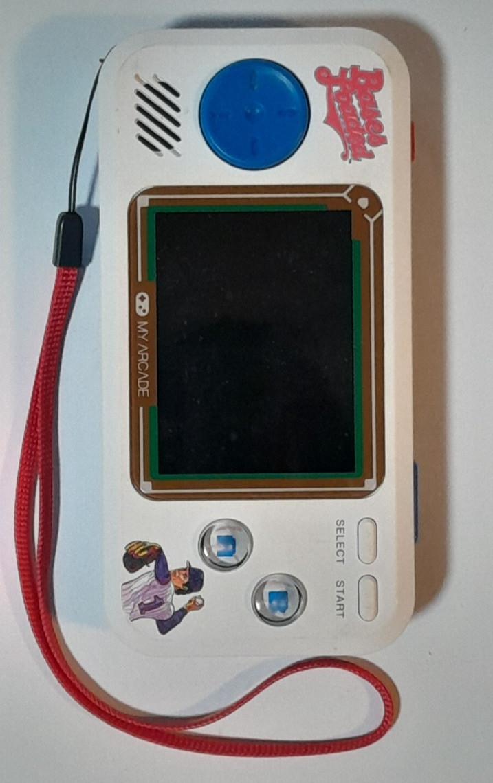 My Arcade Portable Gaming System Bases Loaded 7 Games Full Screen Pocket Player