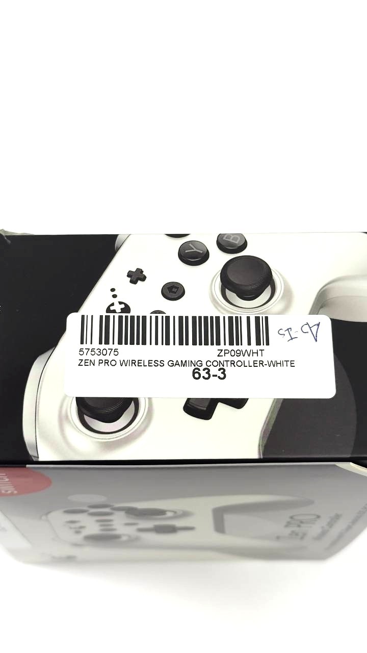 Zen Pro Wireless Gaming Controller for Nintendo Switch White -AS IS