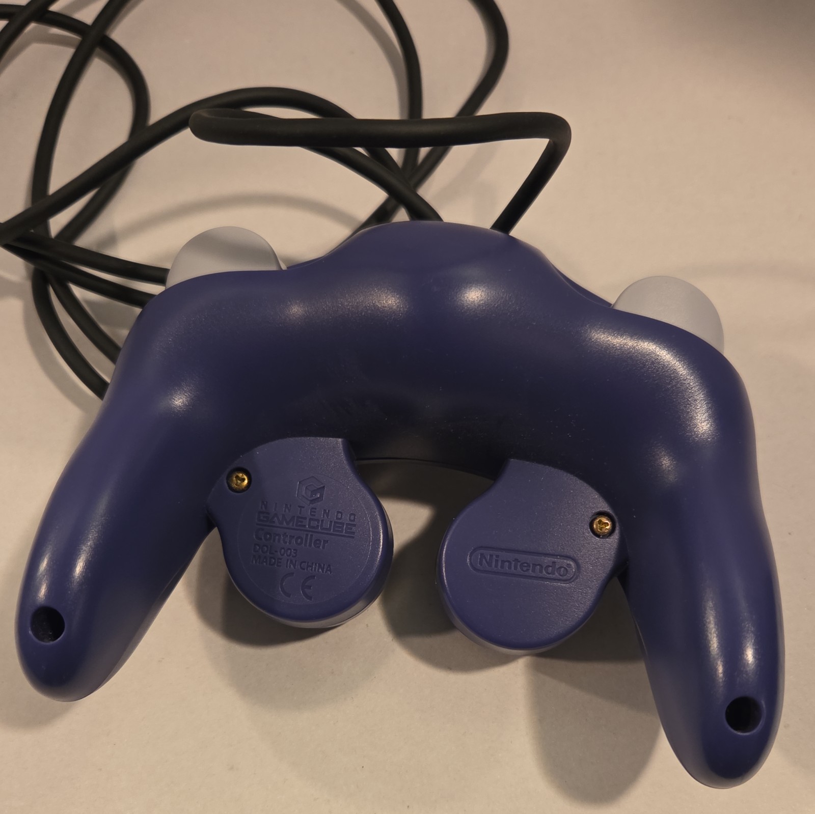Nintendo GameCube Wired Controller Indigo Purple Platinum Lot of 2 DOL-003