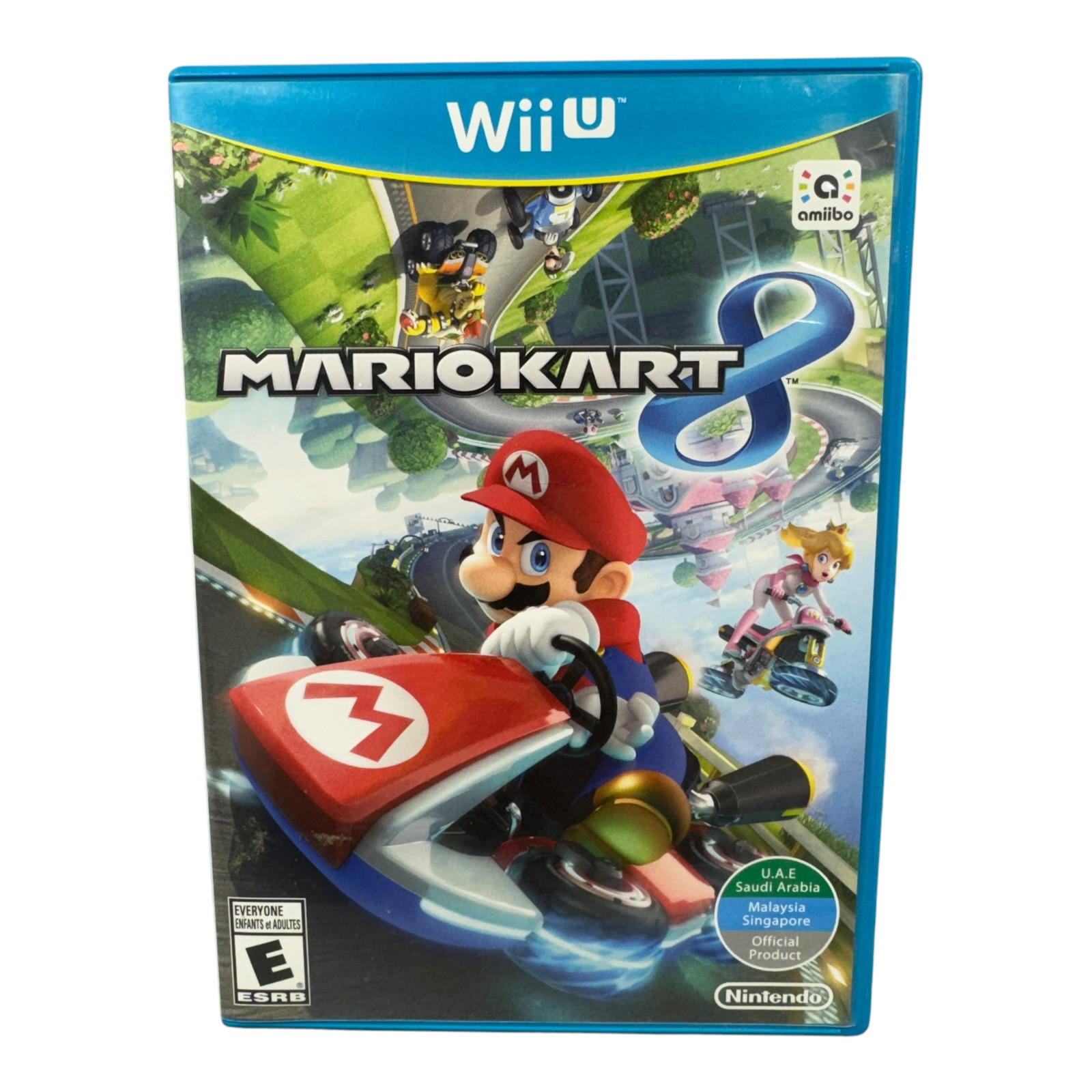 Mario Kart 8 (Wii U) NTSC-M Middle East Singapore UAE Saudi Arabia Region Lock