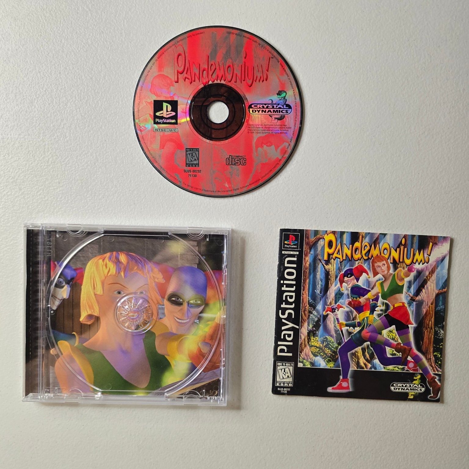 Pandemonium PlayStation Video Game 3D Platformer