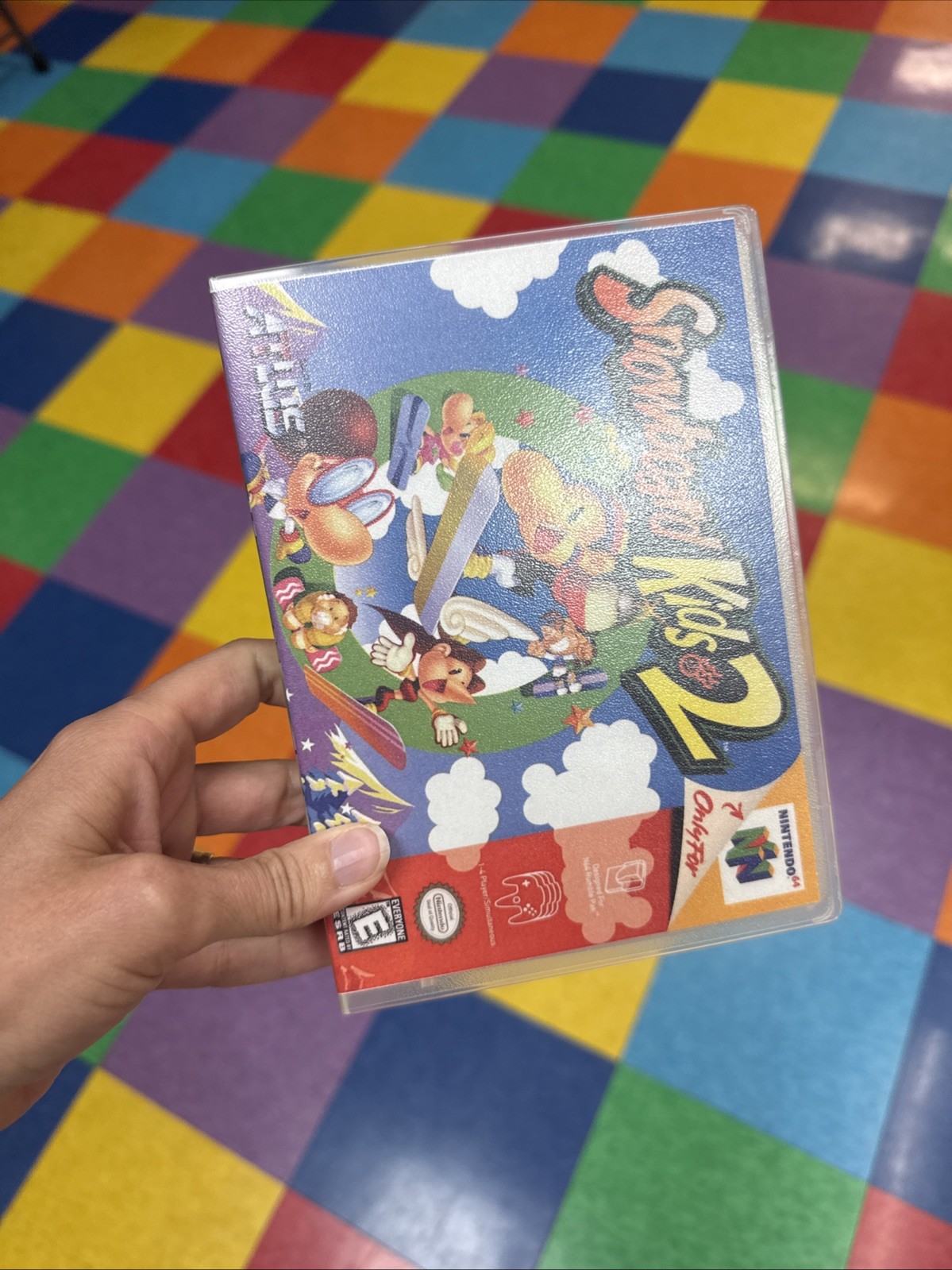 Lot of 4 Nintendo 64 N64 Clamshell Hard Cart Protector Case