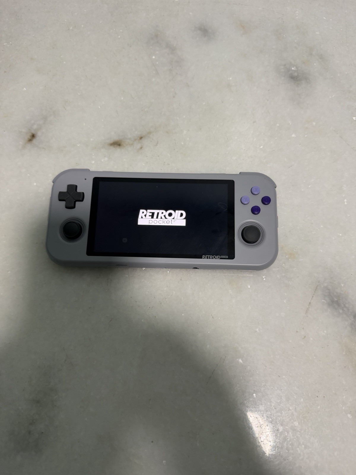 Retroid Pocket 3+ Gray 4GB RAM Handheld Retro Gaming Console Used
