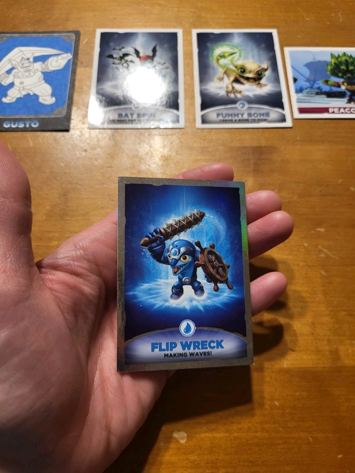 TOPPS Skylanders Trap Team FLIP WRECK #113 Character Trading Card 2014