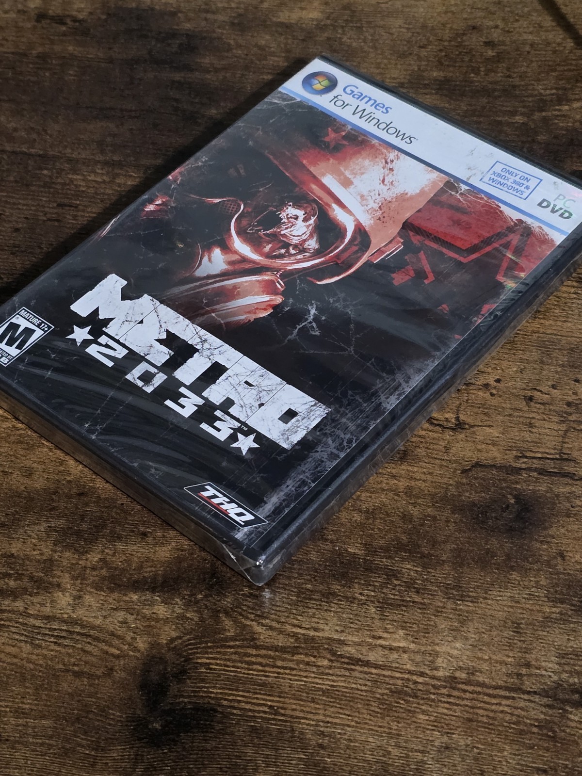 Metro 2033 (PC, 2010) Games for Windows DVD THQ – BRAND NEW FACTORY SEALED