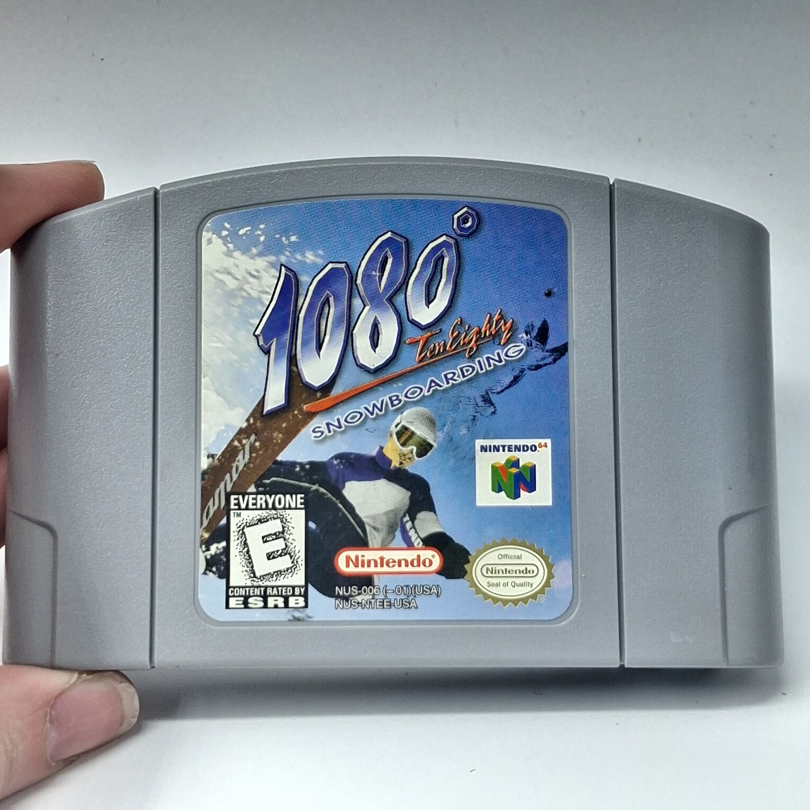 Nintendo 64 1080 Snowboarding N64 Authentic Cartridge With Manual Tested