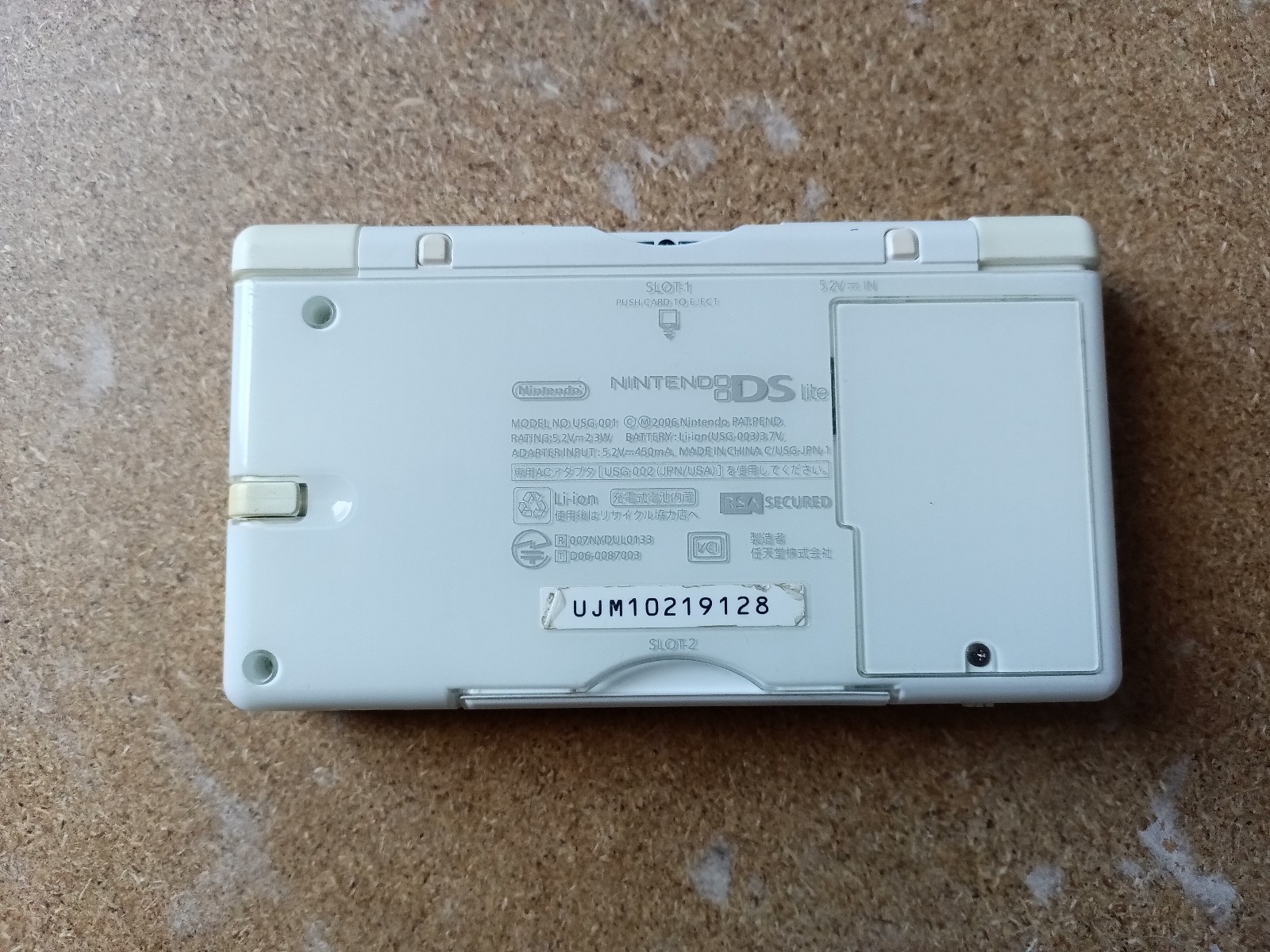 Nintendo DS Lite Handheld System White – 2 DS Games 1 GBA Game