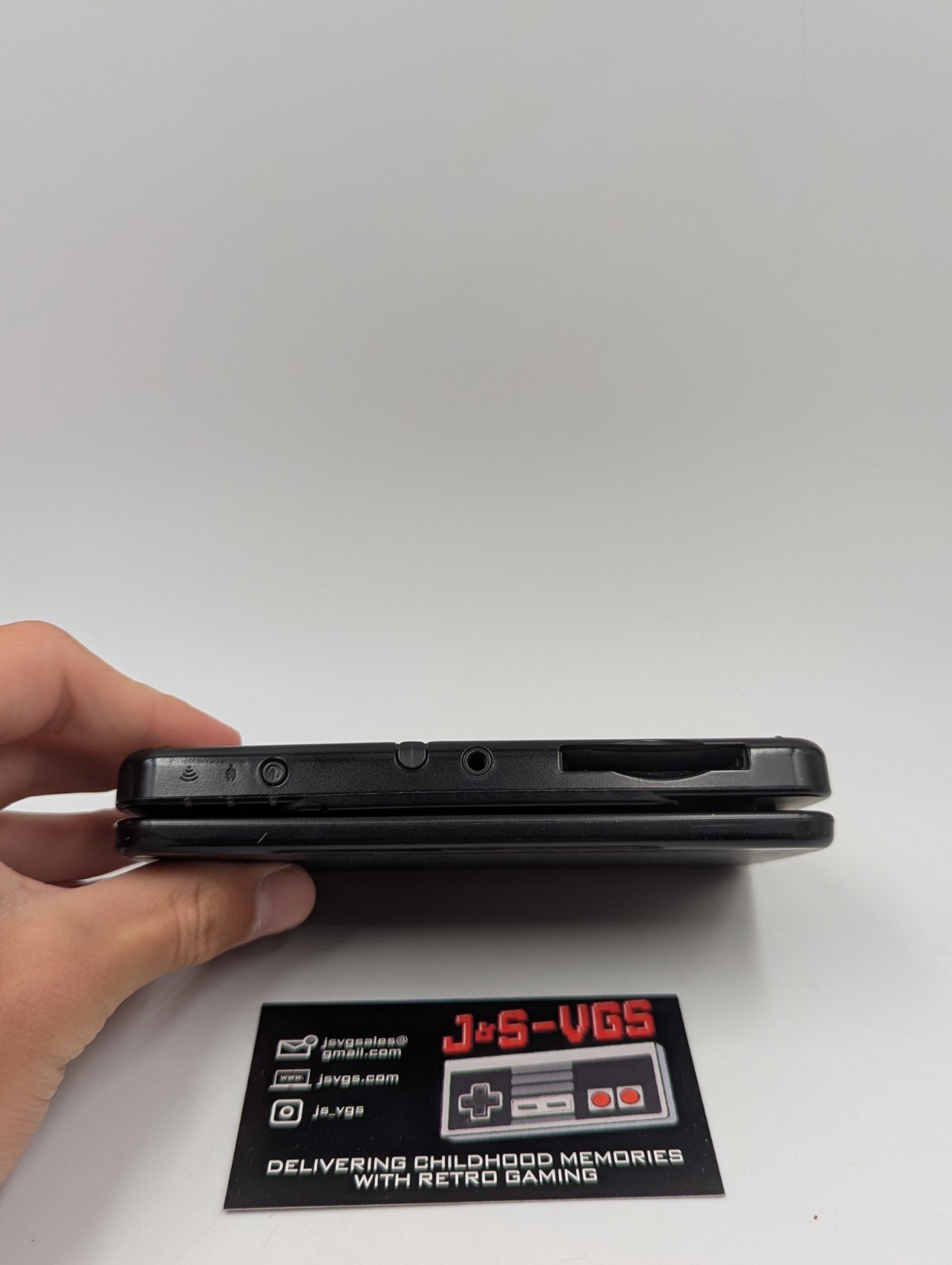 Ninto New 3DS Black Mario Edition Console Charger Tested Working