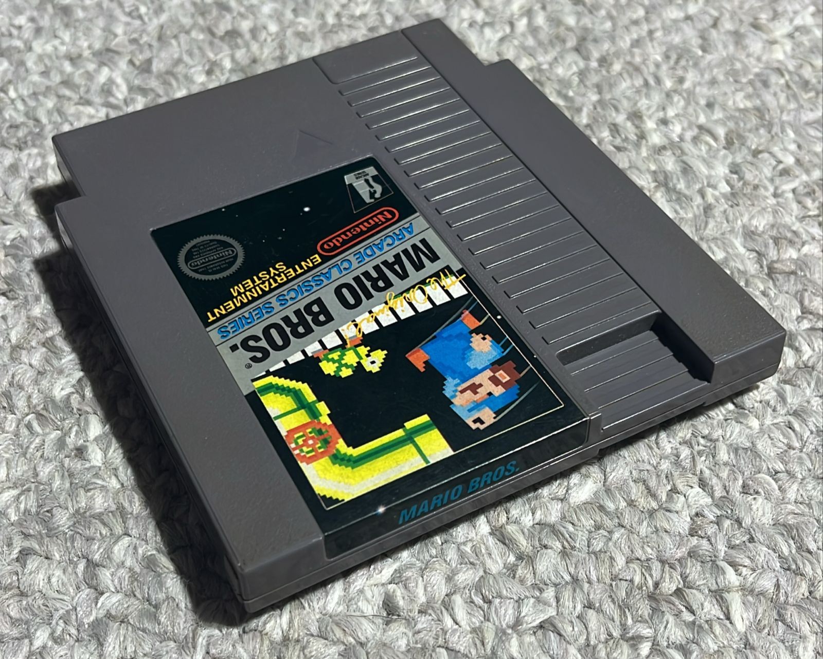 Nintendo NES Mario Bros. Arcade Classics Series 1985 Game Cartridge