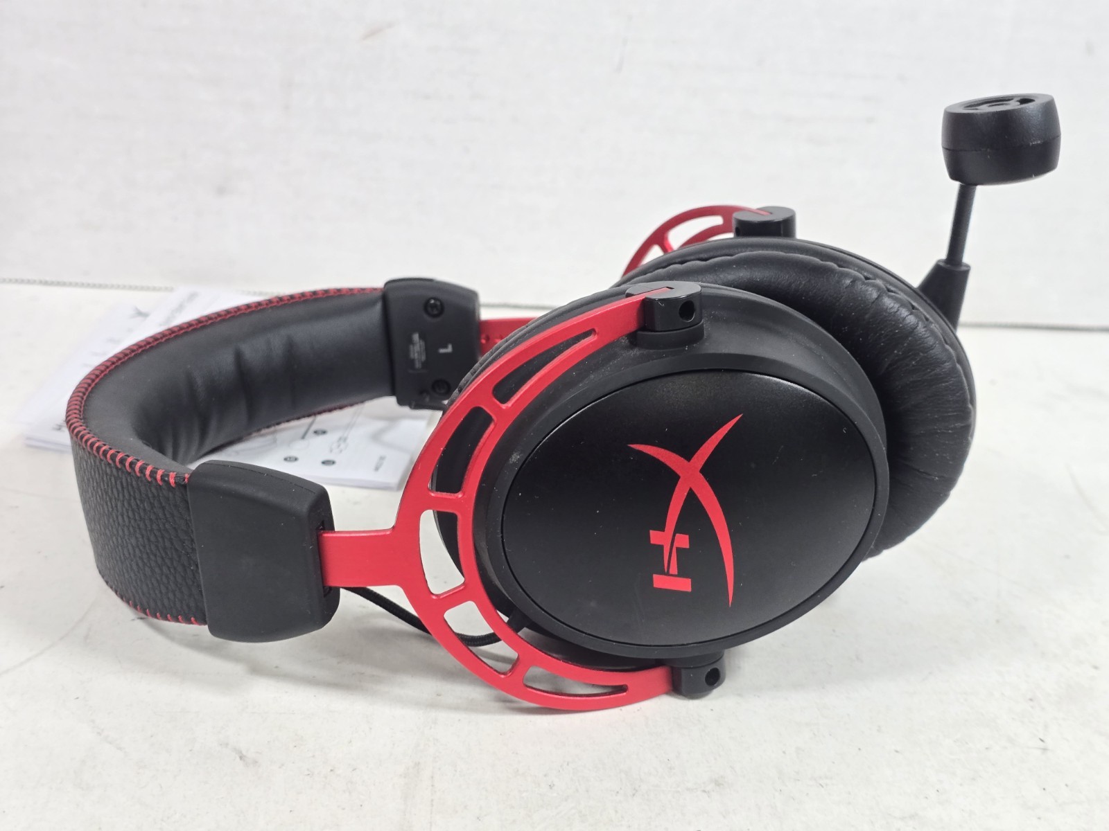 HyperX Cloud Alpha Wireless DTS 2.4GHz PC Gaming Headset Black (No USB Dongle)