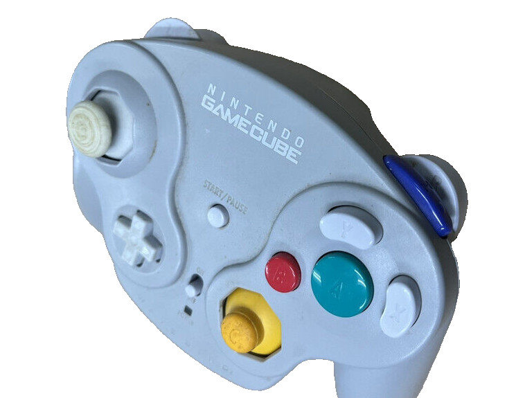 Nintendo GameCube Wavebird Wireless Controller -No Receiver Powers Up FREE SHIP