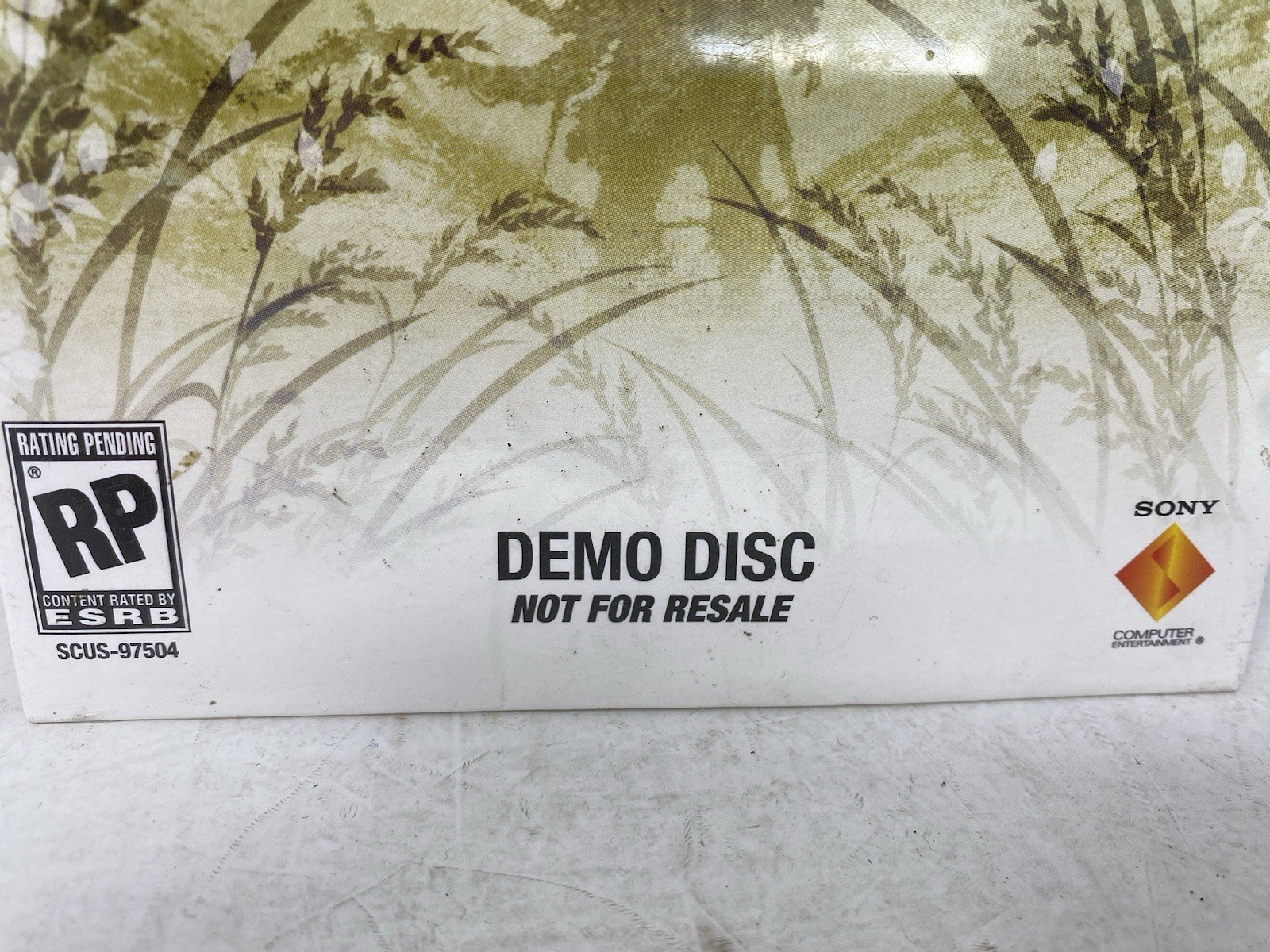 Genji Playstation 2 PS2 Promotional Promo Store Demo Sealed New VTG