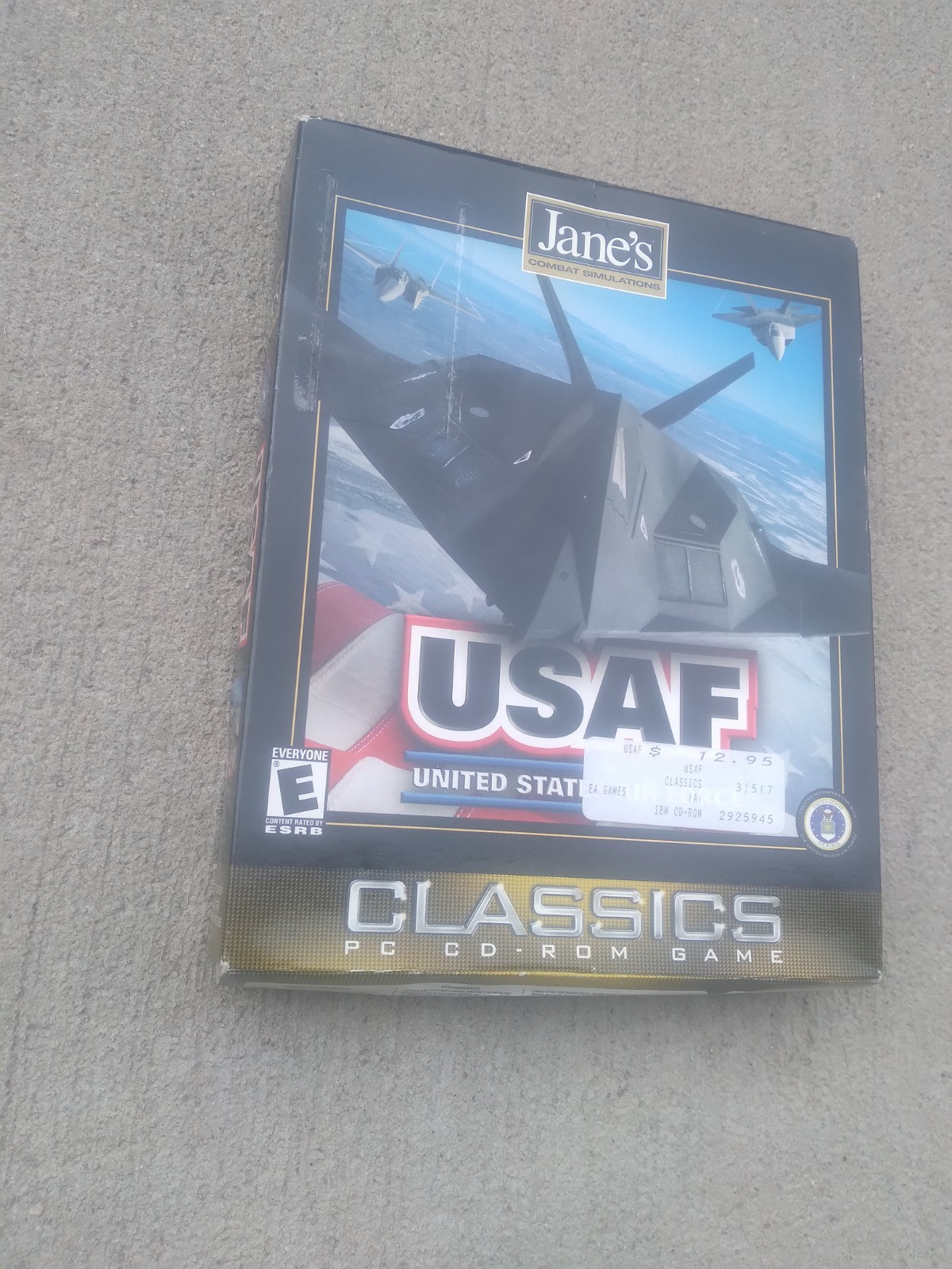 Vintage Jane’s USAF Combat Simulations PC Game United States Air Force
