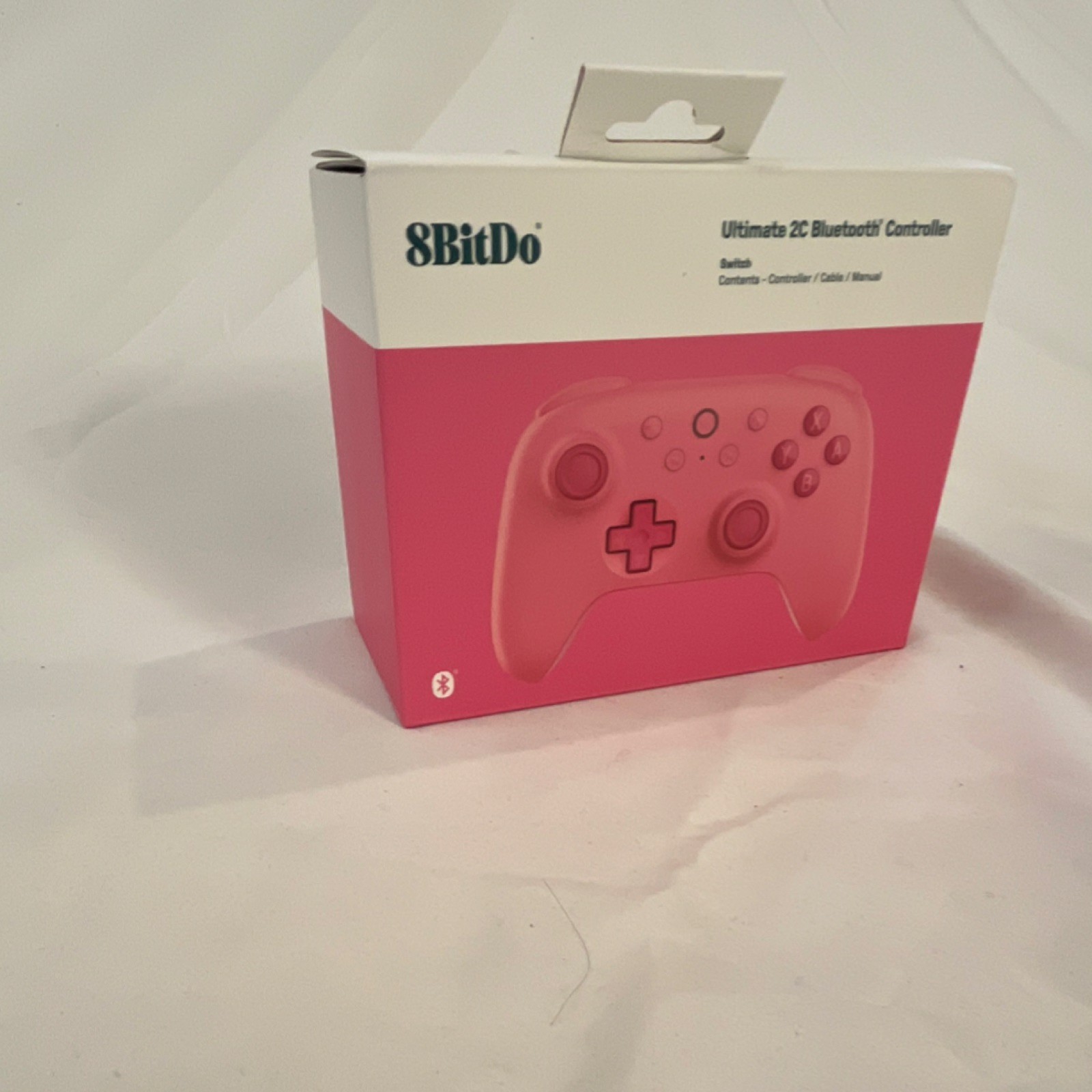 8BitDo 64 Bluetooth USB Controller Pink for Switch Windows Android