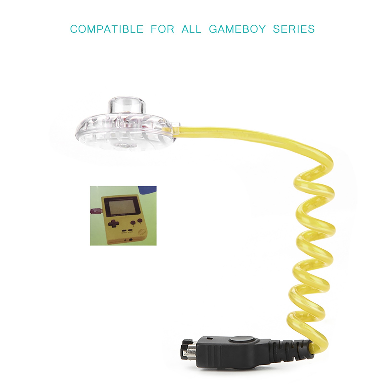 Portable LED Worm Light For Gameboy Advance – Flexible White Light For Gaming.
