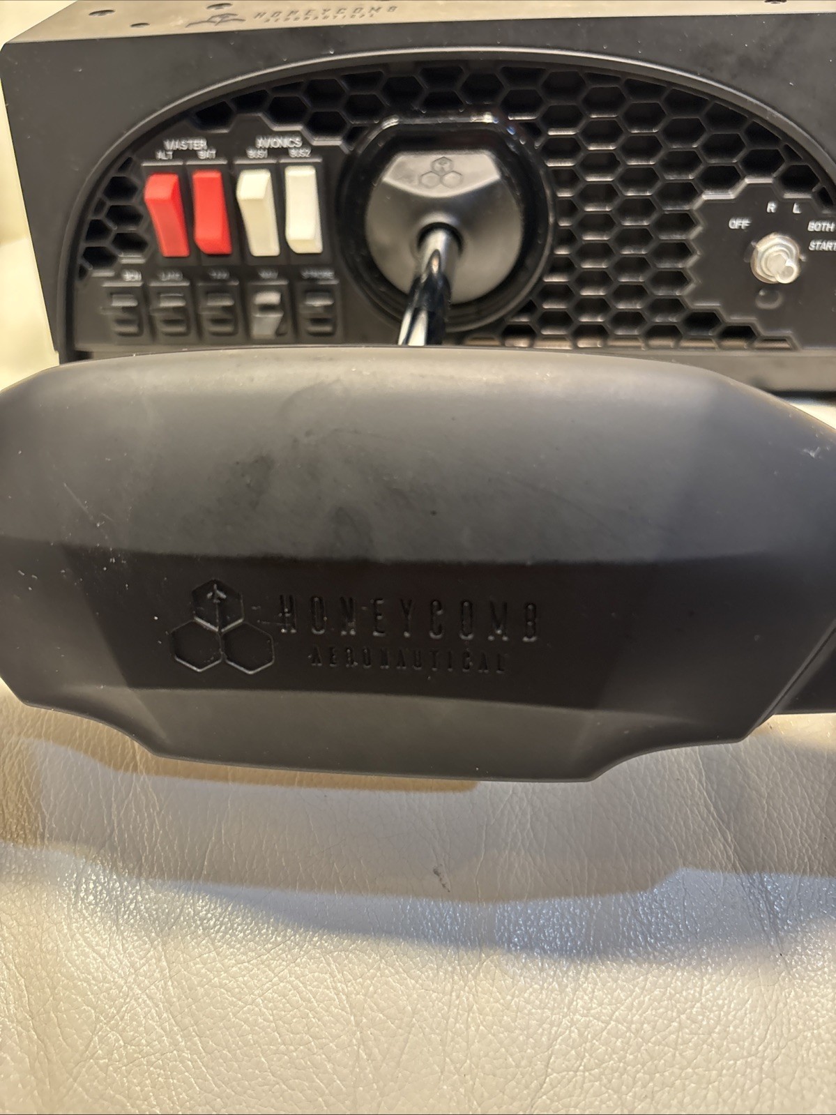 Honeycomb Alpha Flight Control Yoke – Airline Pilot PARTS ONLY NOT TESTED