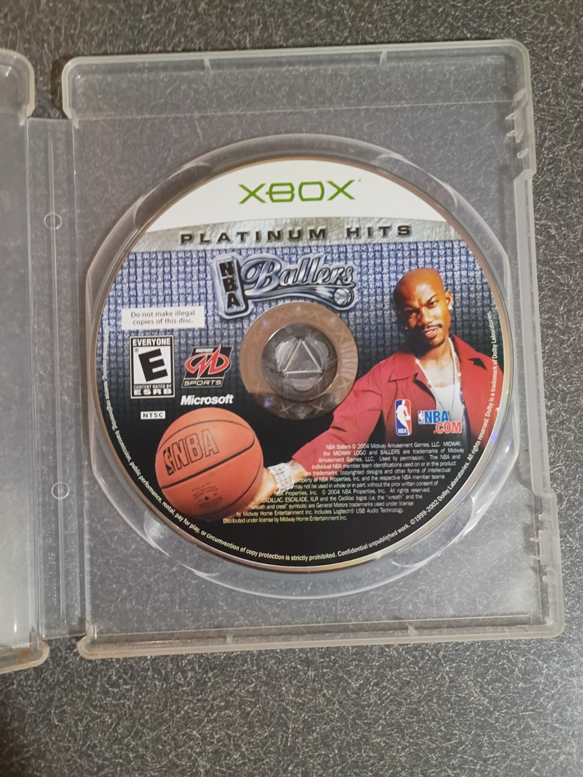 Microsoft NBA Ballers Platinum Hits Xbox NTSC-U/C Sports 2004