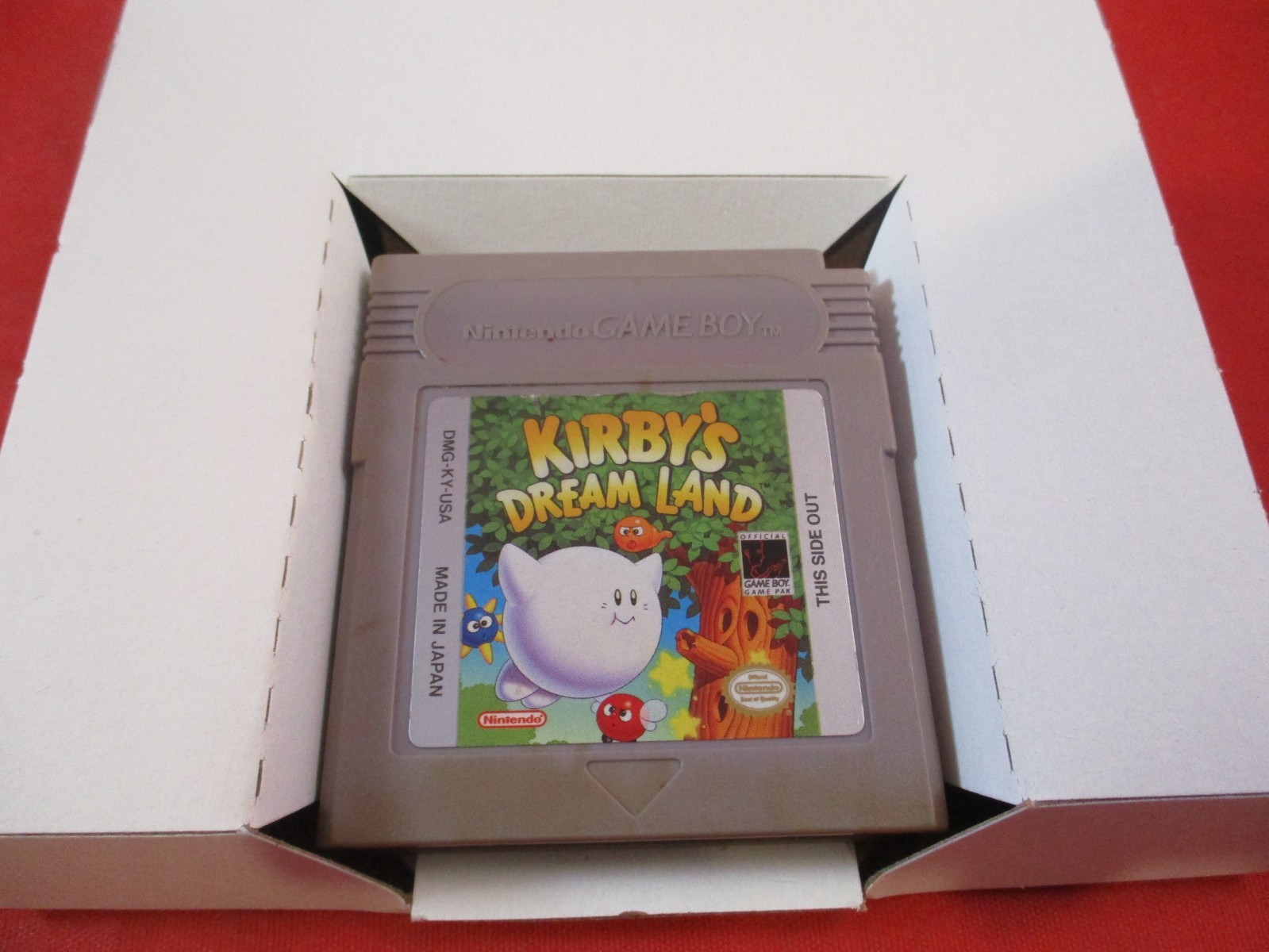 Kirby’s Dream Land (Nintendo Game Boy) COMPLETE w/ Box manual game WORKS!