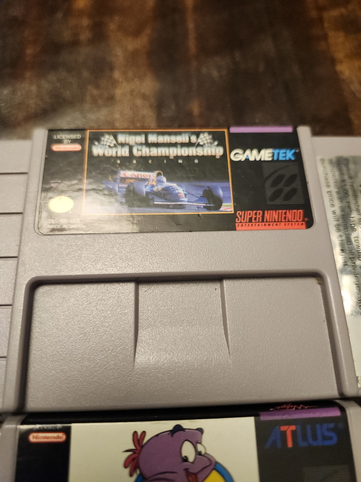 super nintendo games lot untested