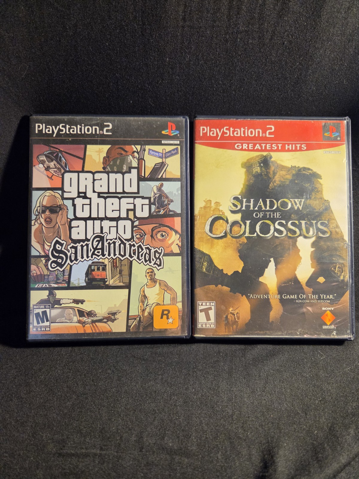 PlayStation 2 Game Lot 10 CIB Metal Gear Solid 1 2 3 GTA San Andreas Simpsons