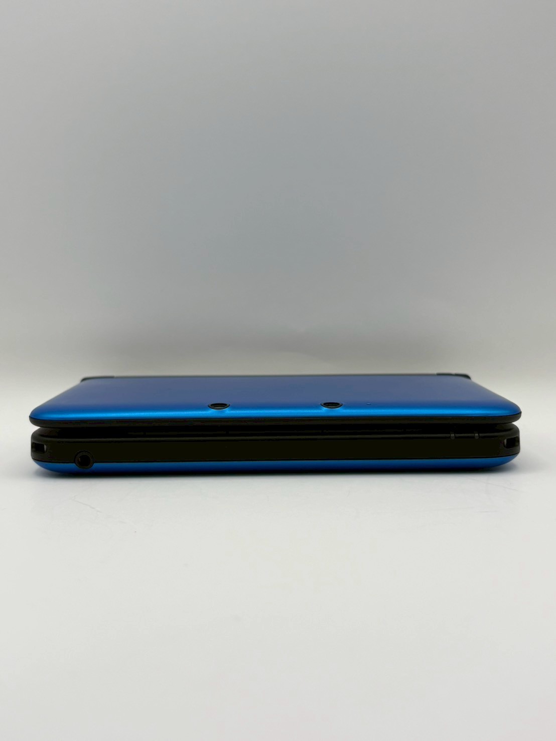 Nintendo 3DS XL LL Metallic Blue Handheld Console Tested No Stylus 4GB SD