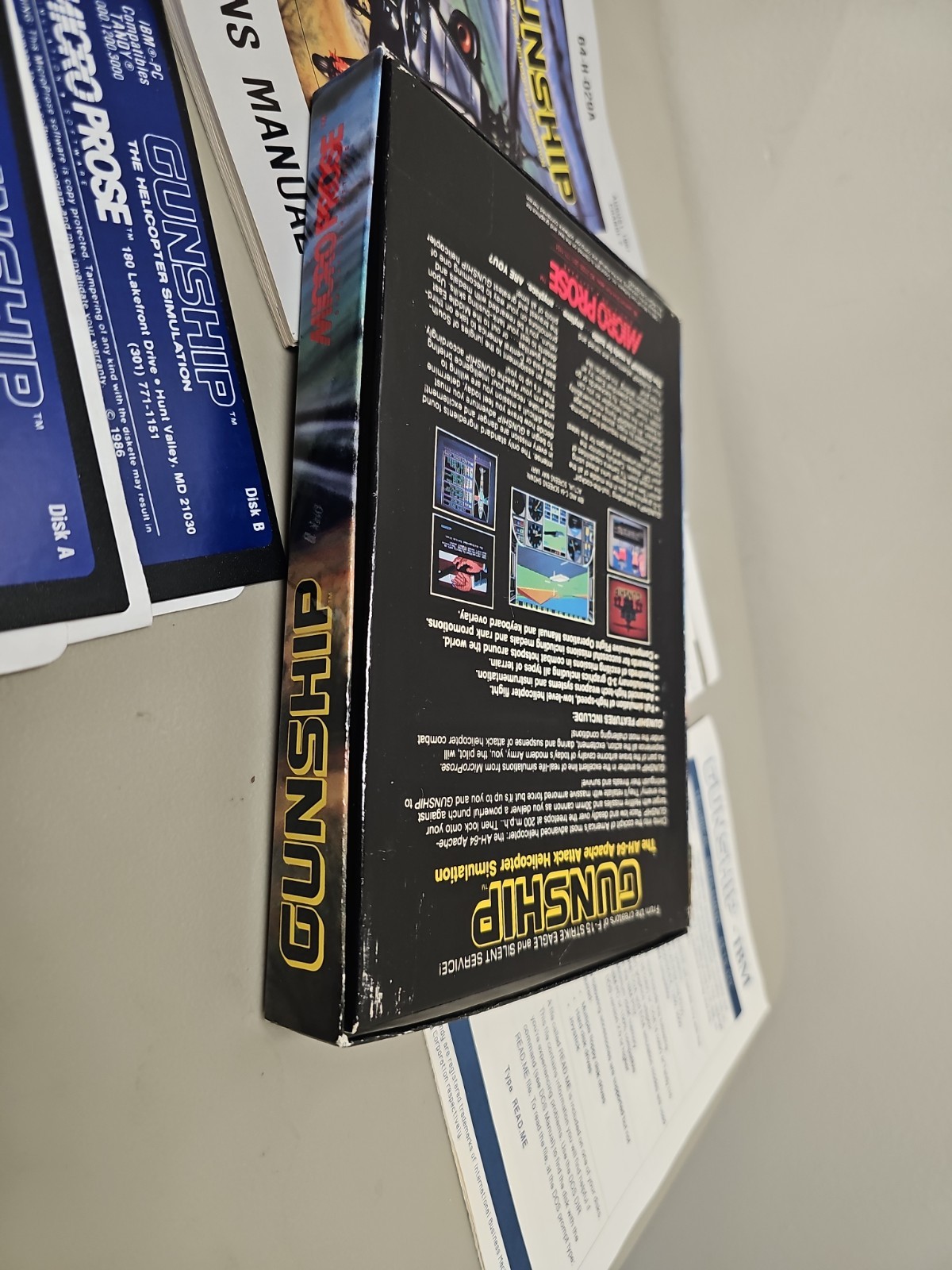 Gunship Attack Helicopter (1986) Micro Prose IBM PC