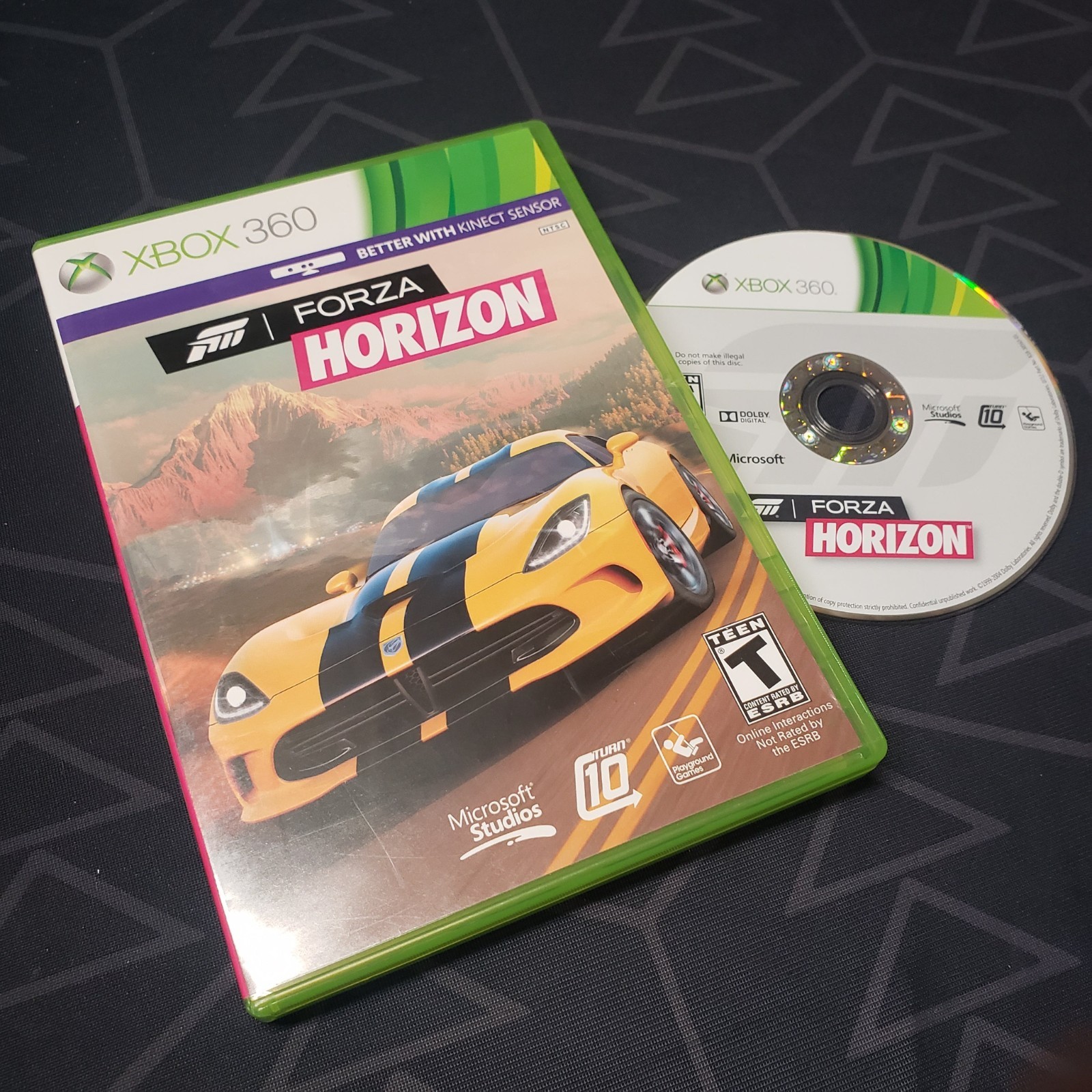Forza Horizon (Microsoft Xbox 360, 2012) 1 original car racing xb360 video game