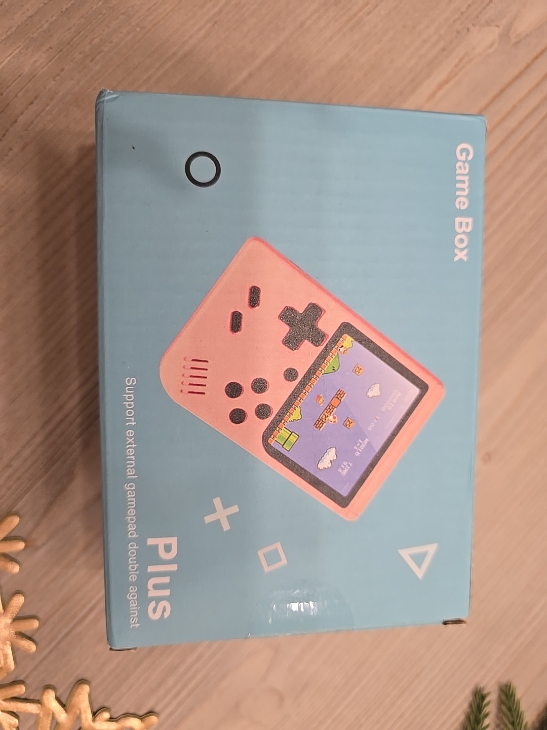 GAME BOX PLUS–RECHARGEABLE GAME SYSTEM—pink
