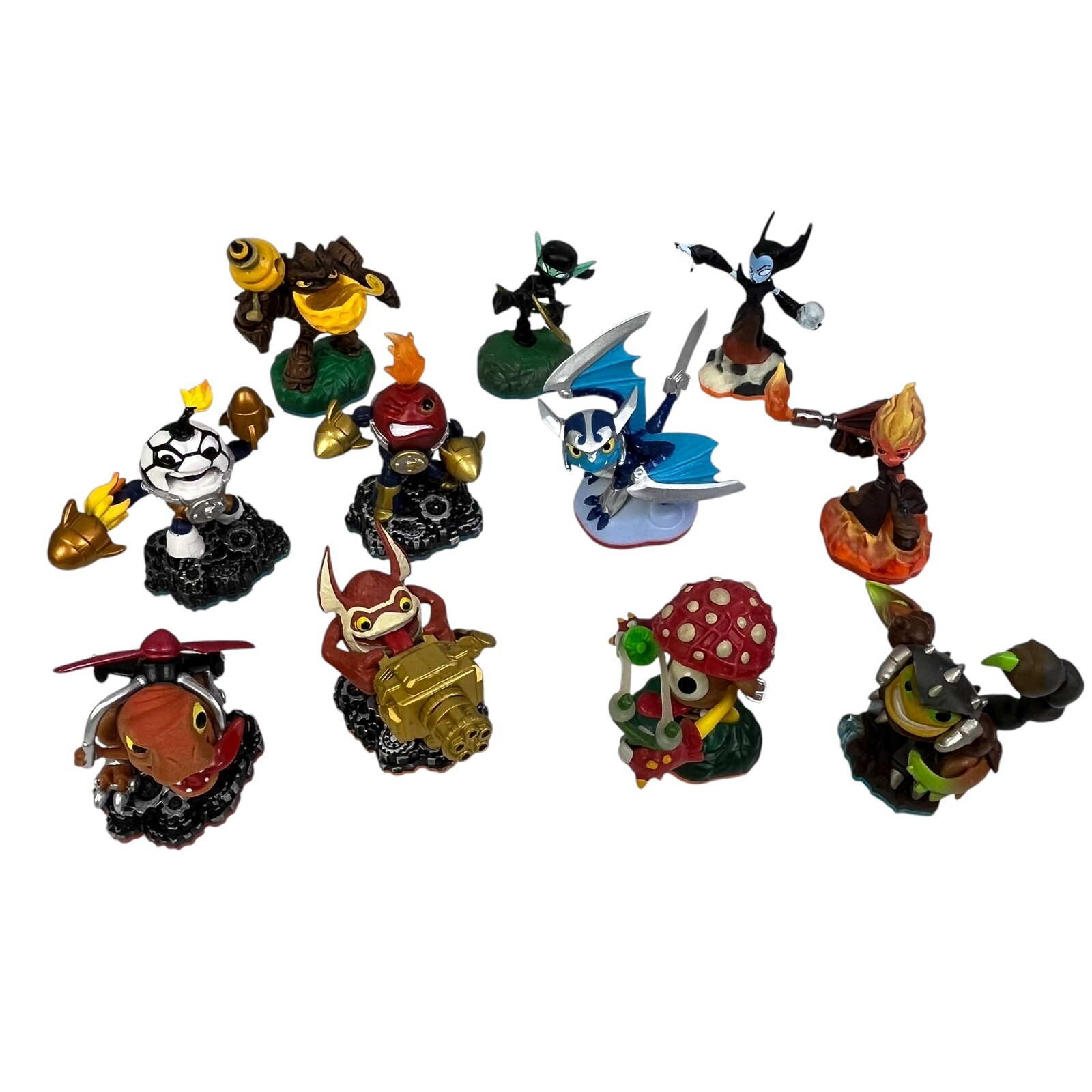 Skylanders Mixed Lot of 11 Video Game Figures Trap Team Swap Force Giants Spyro