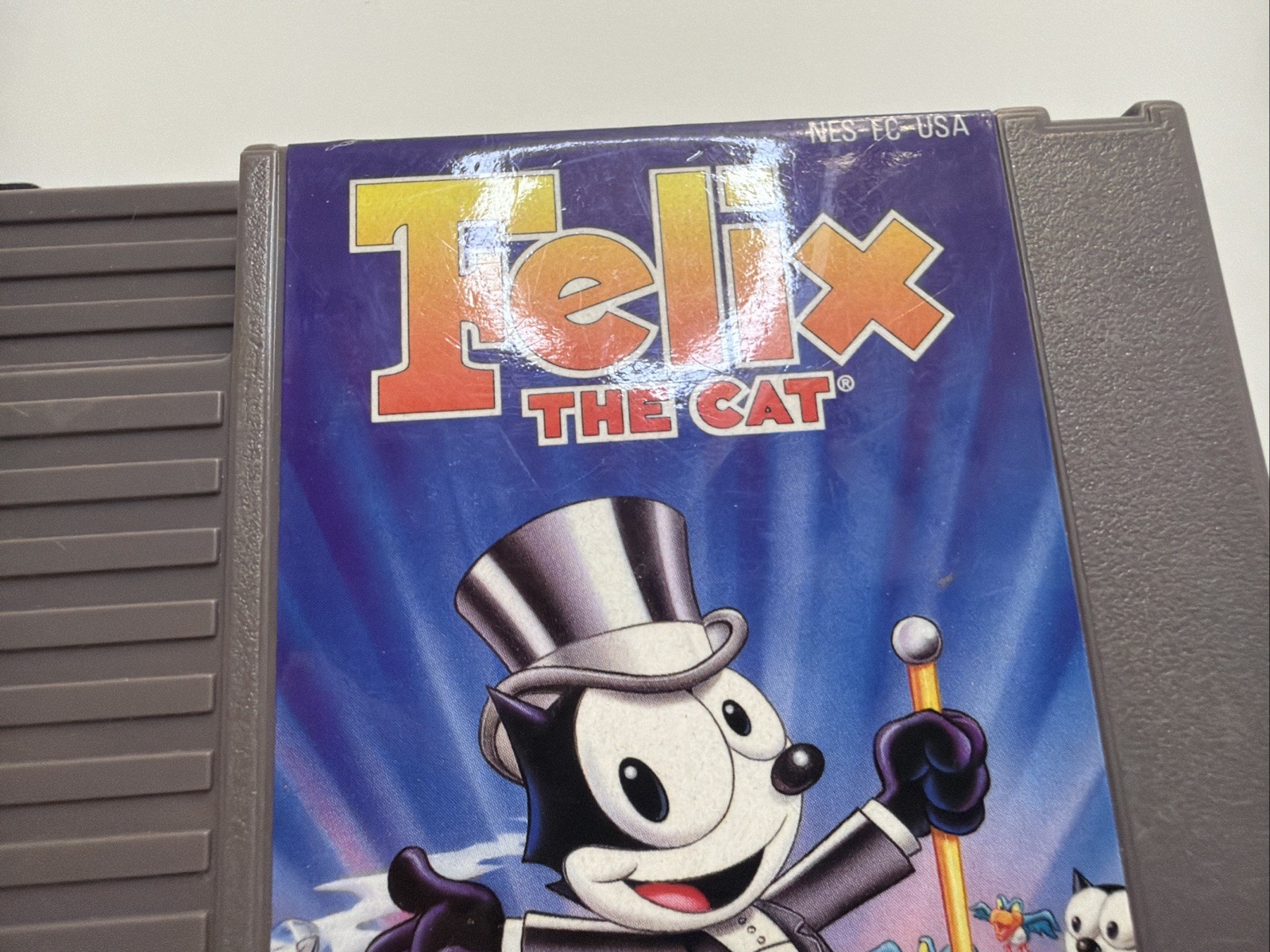 Felix the Cat Nintendo NES +Dustcover Tested Authentic CLEAN