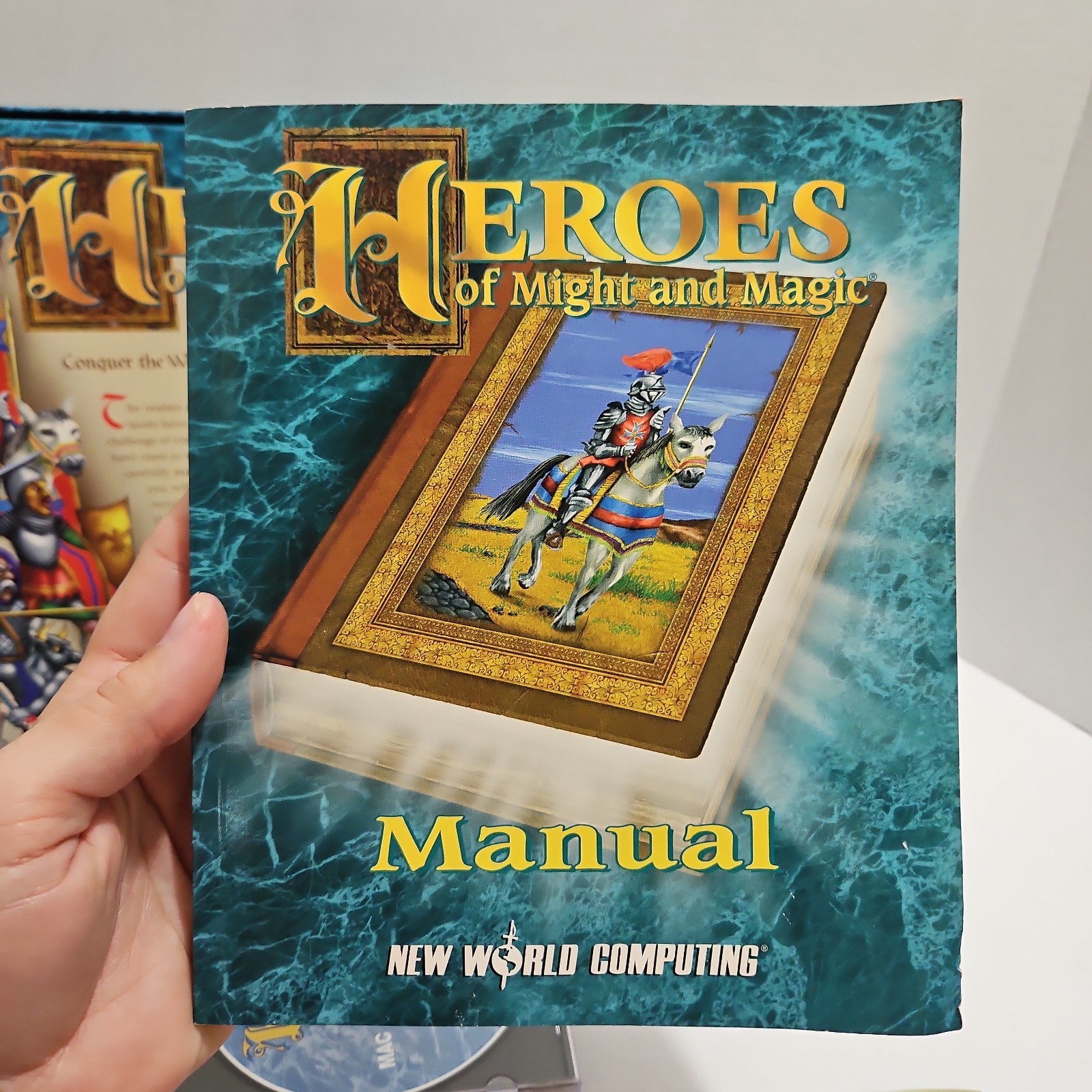 New World Computing Heroes of Might and Magic PC Big Box 1995 Complete