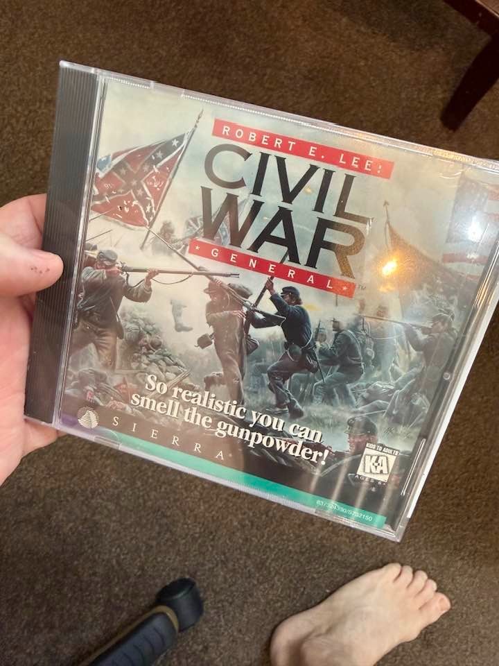 CIVIL WAR -ROBERT E. LEE GENERAL- so realistic – PC game -NEW/FACTORY SEALED