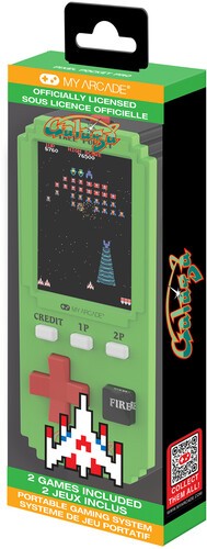 My Arcade – DGUNL-7132 Galaga Pixel Pocket Pro Portable Handheld Gaming System [