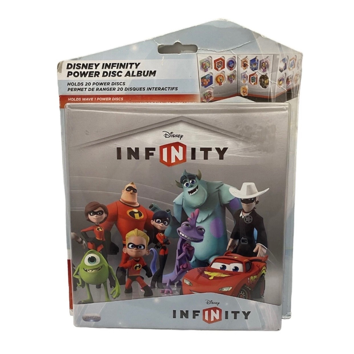 Disney Infinity 2.0 Power Disc Album Storage Case Collector Book Video Game