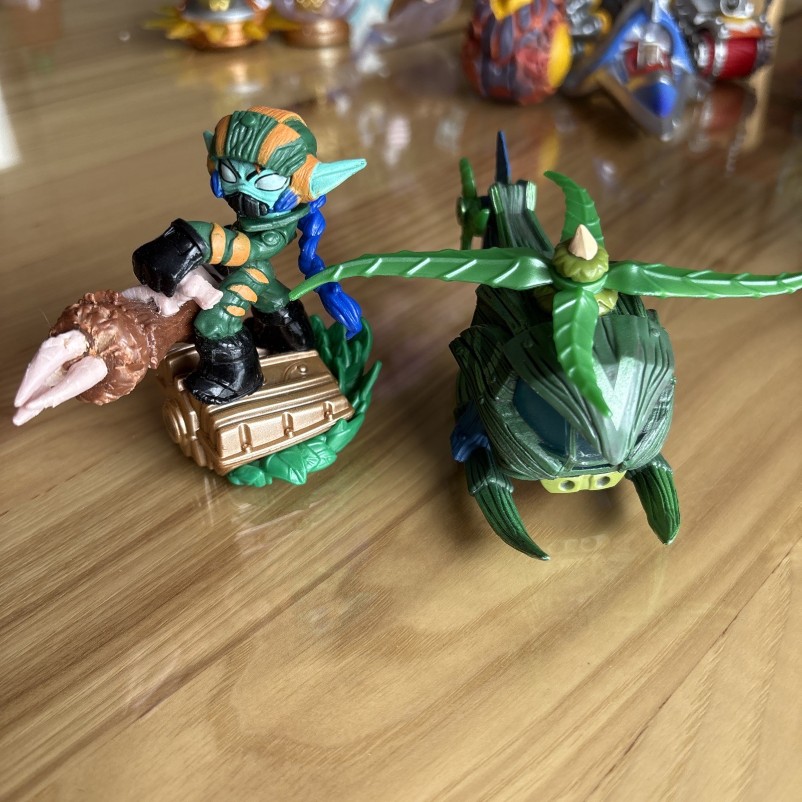 Lot of Skylanders SuperChargers 15 Pieces Total Figures/Vehicles/Trophies