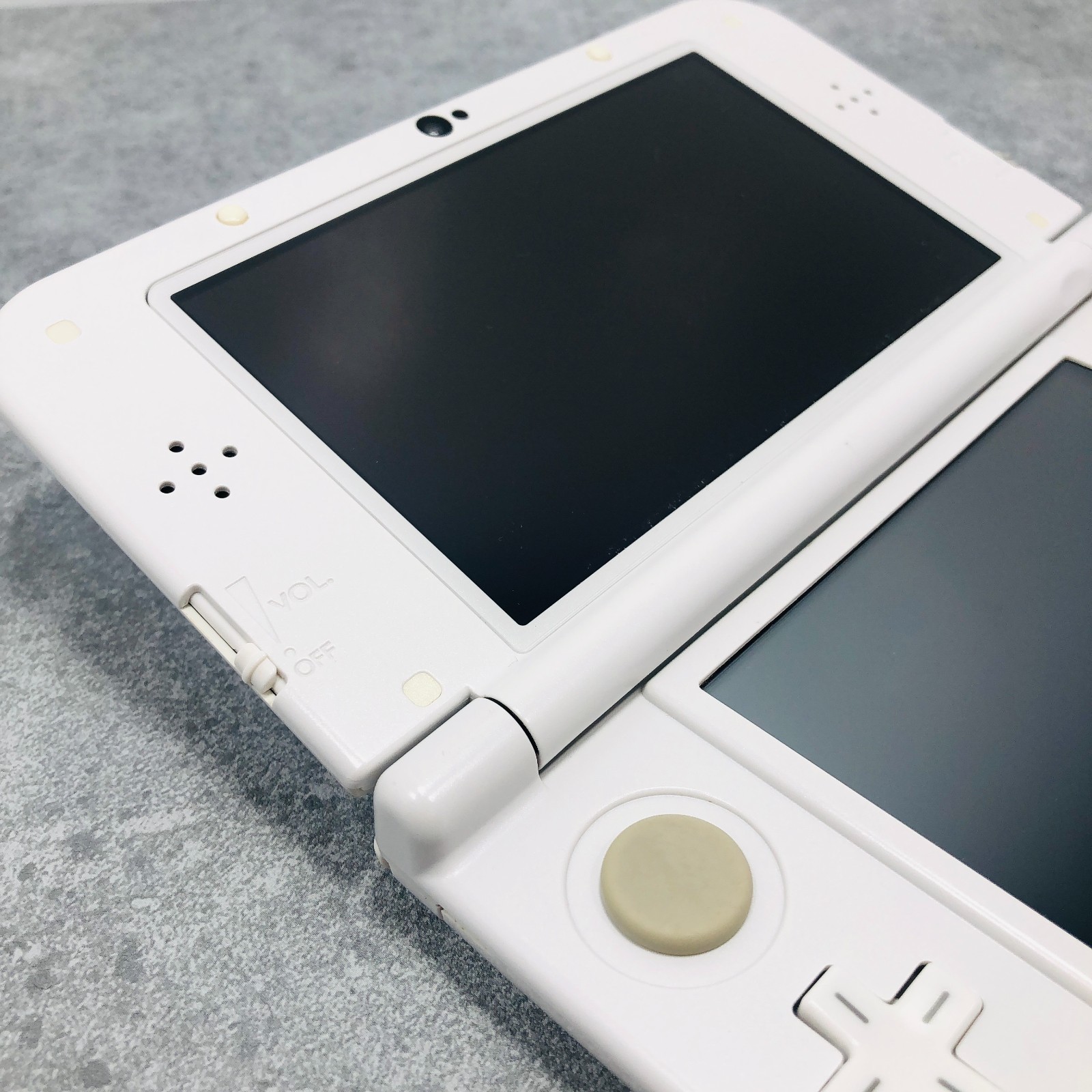 [EX+3] New Nintendo 3DS XL LL Pearl White Console Working Tested Japanese ver