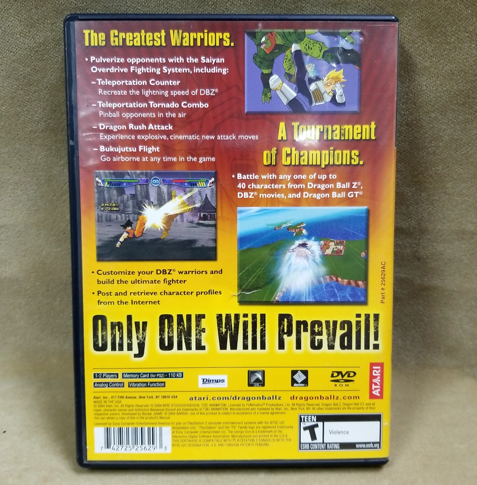 Dragon Ball Z: Budokai 3 (Sony PlayStation 2 PS2, 2004) CIB – Tested