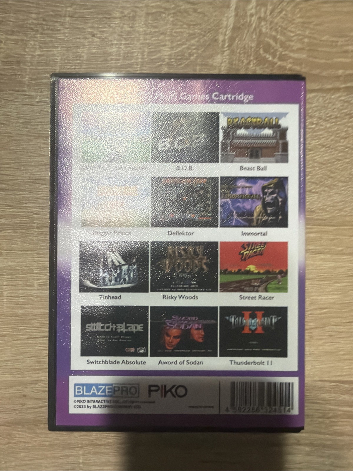 Piko Interactive Neo Cade Collection 2 Sega Genesis Mega Drive 12 Game Cart CIB