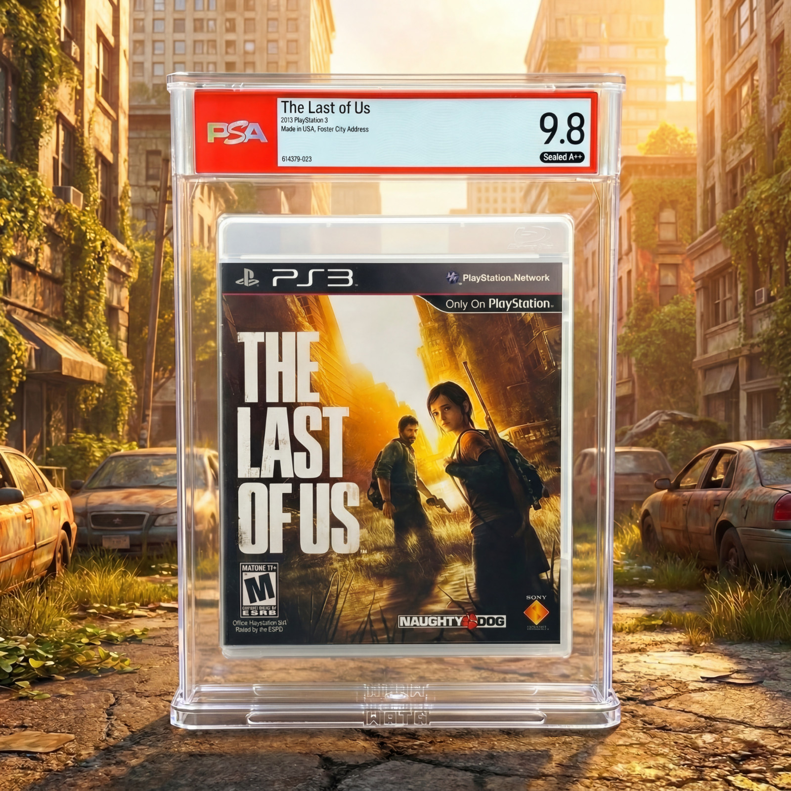 The Last of Us • PSA 9.8 A++ • 1st Print • PlayStation 3