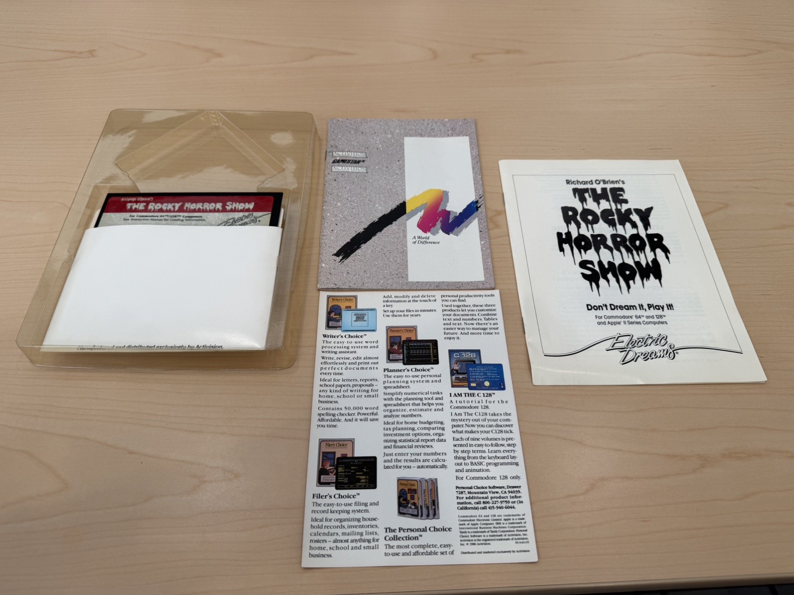 Commodore 64/128 Richard O’Brien’s The Rocky Horror Picture Show 1984 CIB RARE!